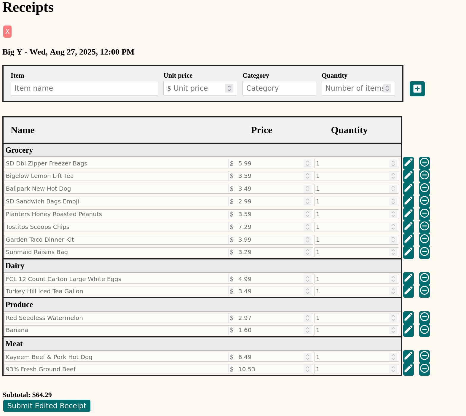 receipts-page